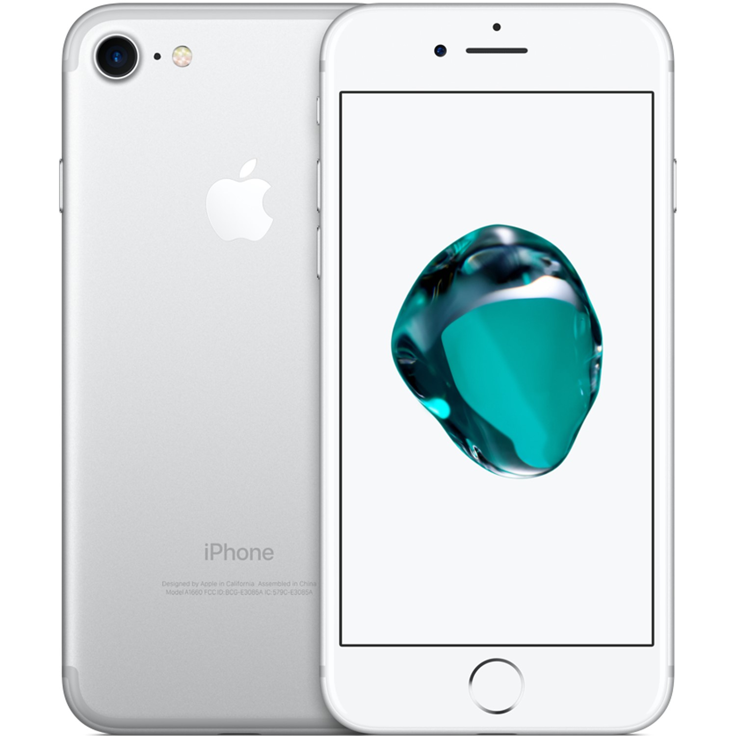 Refurbished Apple iPhone 7 Silver 4.7 128GB 4G Unlocked & SIM Free Smartphone