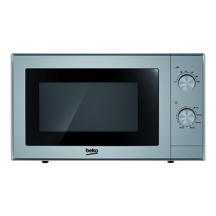 Refurbished Beko MOC20100 Built In 20L 700W Microwave Silver