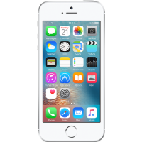 Grade A3 Apple iPhone SE Silver 4" 128GB 4G Unlocked & SIM Free
