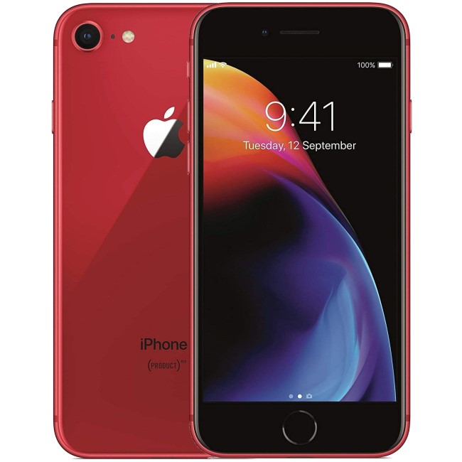 Refurbished Apple iPhone 8 Product Red Special Edition 4.7" 64GB 4G Unlocked & SIM Free