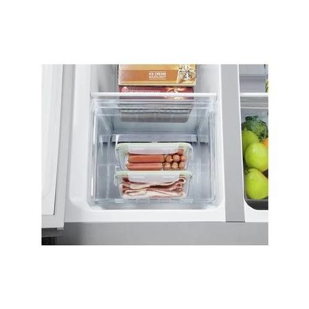 Refurbished Fridgemaster MS83430FFB 428 Litre Frost Free American Fridge Freezer Black