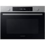 Refurbished Samsung Series 4 NQ5B4513GBS Built In 50L 800W Solo Microwave Stainless Steel
