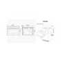 Refurbished Samsung Series 4 NQ5B4513GBS Built In 50L 800W Solo Microwave Stainless Steel