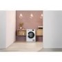Refurbished Hotpoint ActiveCare NTM1182XB Freestanding Condenser 8KG Tumble Dryer With Heat Pump Tech White