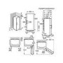 Refurbished AEG 7000 Series 278 Litre Freestanding Freezer - Black