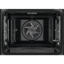 Refurbished AEG 6000 Series SenseCook Electric Single Oven - Stainless Steel