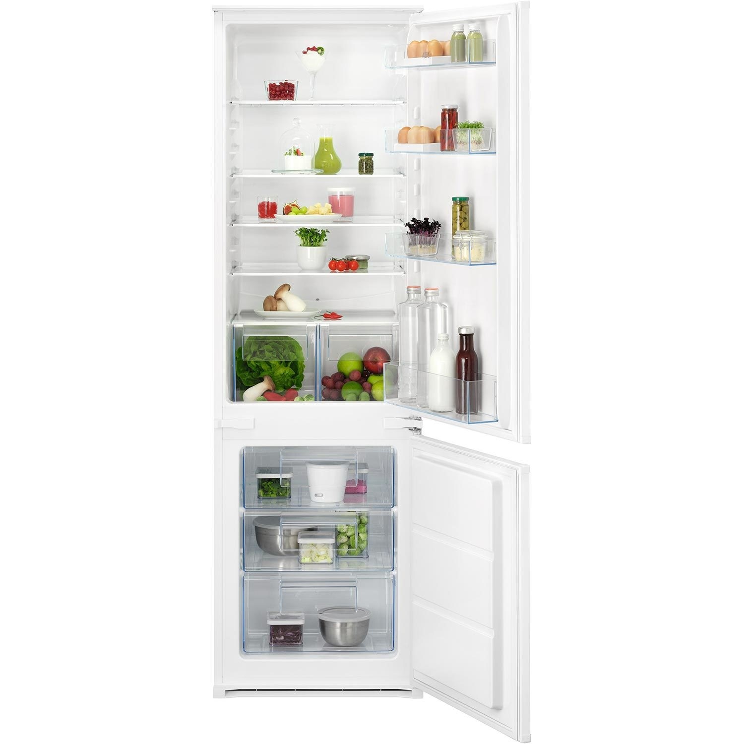 Photos - Integrated Fridge AEG 5000 Series 271 Litre 70/30  Freezer 