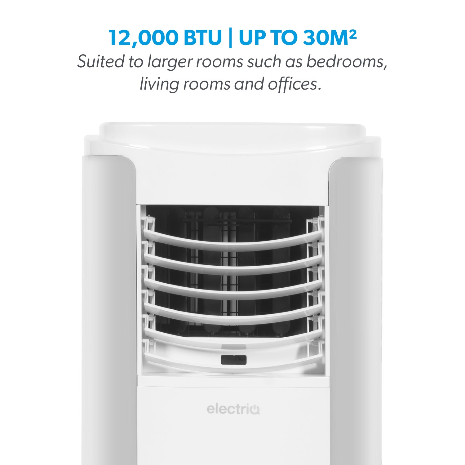 Refurbished electriQ 12000 BTU Portable Air Conditioner for rooms up to
