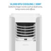 electriQ 14000 BTU Portable Air Conditioner