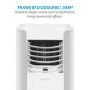 Refurbished electriQ P15C 14000 BTU Portable Air Conditioner