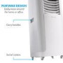 Refurbished electriQ 14000 BTU Smart Portable Air Conditioner with Heat Pump