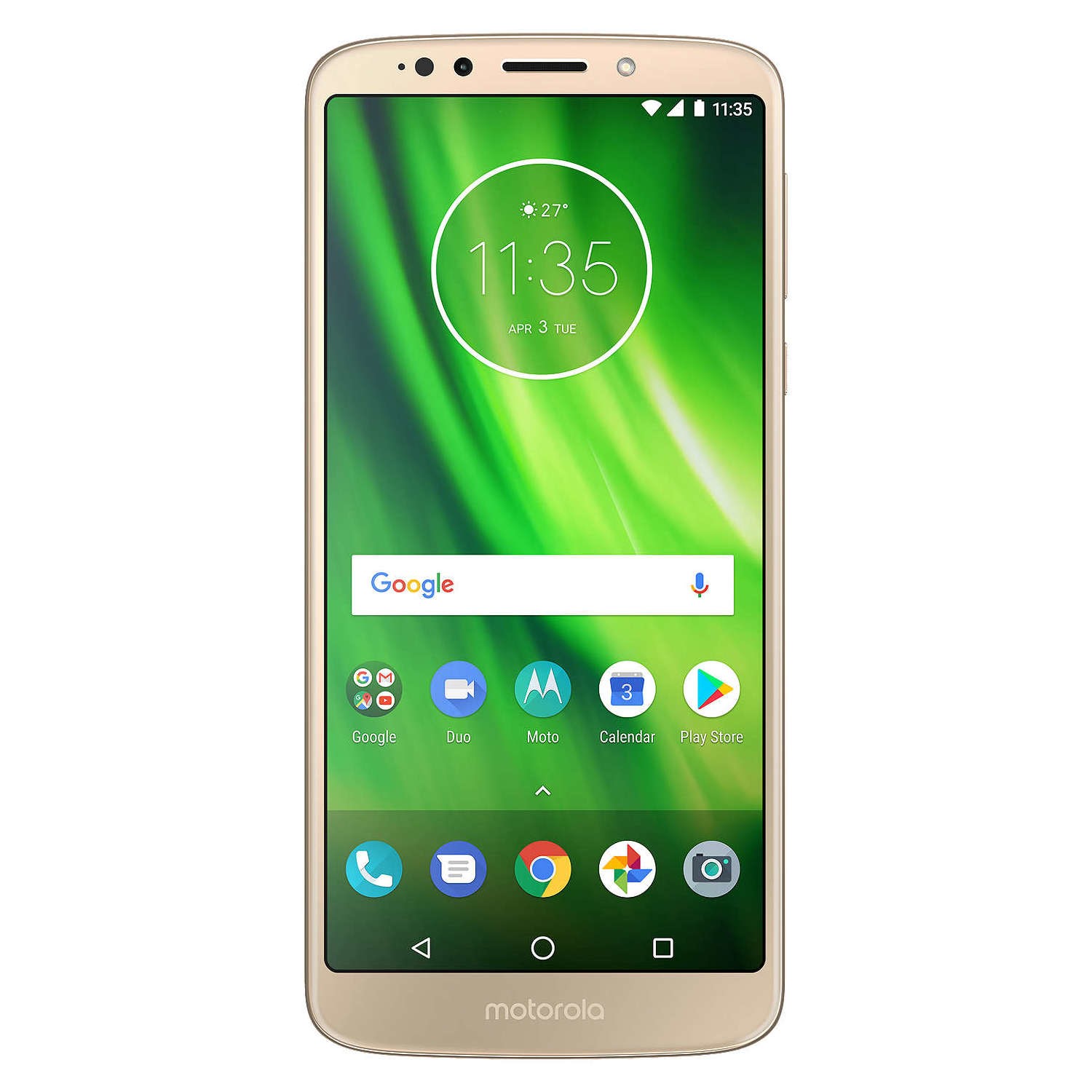 Refurbished Motorola Moto G6 Play Gold 5.7 32GB 4G Unlocked & SIM Free Smartphone