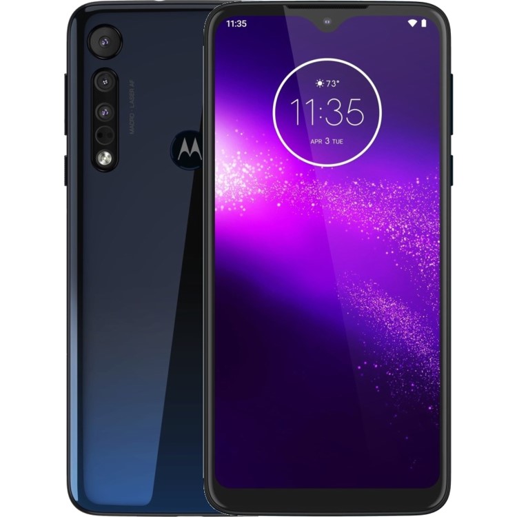 Refurbished Motorola One Macro Space Blue 6.2" 64GB 4G Dual SIM Unlocked & SIM Free Smartphone