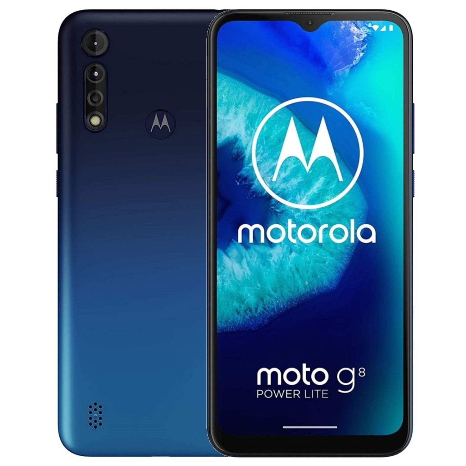 Refurbished Motorola Moto G8 Power Lite Royal Blue 6.5 64GB 4G Dual SIM Unlocked & SIM Free Smartpho