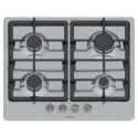 A2/PGP6B5K90 Refurbished Bosch Series 4 60cm 4 Burner Gas Hob - Stainless Steel