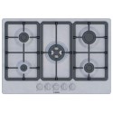 A2/PGQ7B5K90 GRADE A2 - Bosch Series 4 75cm 5 Burner Gas Hob - Stainless Steel