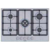 GRADE A2 - Bosch Series 4 75cm 5 Burner Gas Hob - Stainless Steel