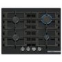 Refurbished Bosch Series 4 60cm 4 Burner Gas on Glass Gas Hob - Black
