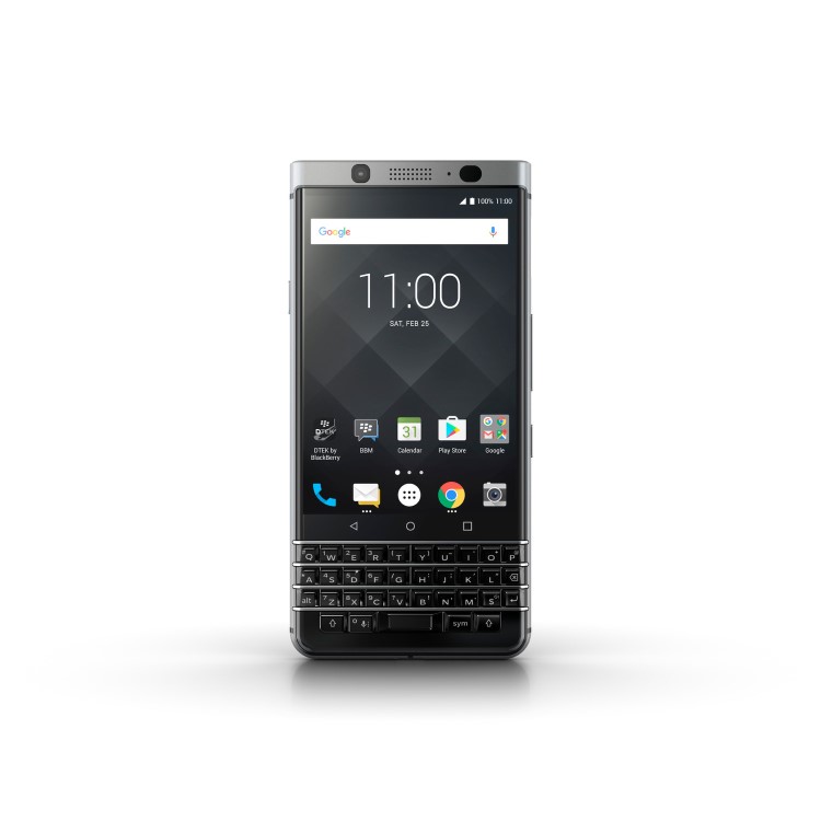 BlackBerry KEYone Silver 4.5" 32GB 4G Unlocked & SIM Free