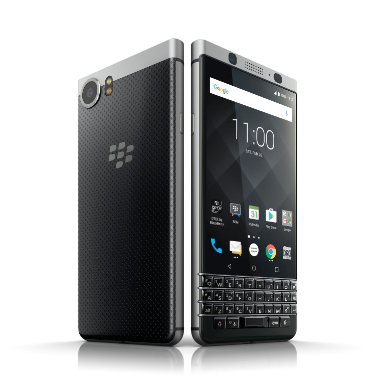 BlackBerry KEYone Silver 4.5" 32GB 4G Unlocked & SIM Free