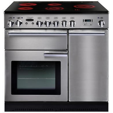 Refurbished Rangemaster Professional Plus PROP90ECSSC 90cm Electric Range Cooker Stainless Steel