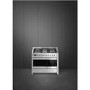 Smeg Opera 100cm Dual Fuel Range Cooker with Pyrolytic Function - Stainless Steel