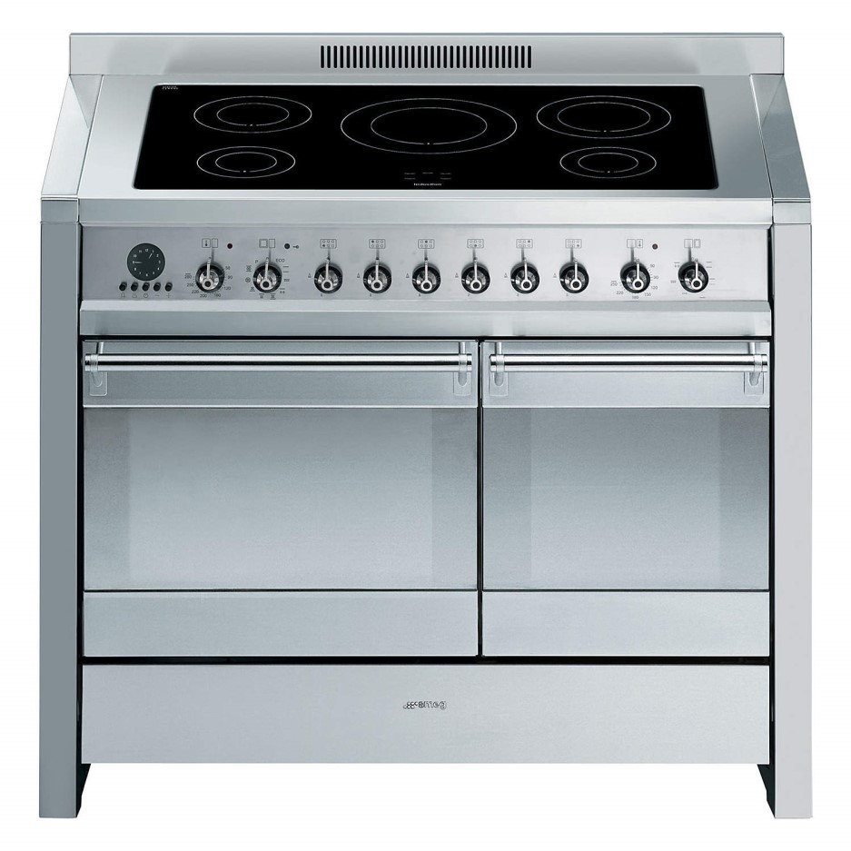 Smeg A2PYID8 Opera Stainless Steel 100cm Electric Range Cooker with