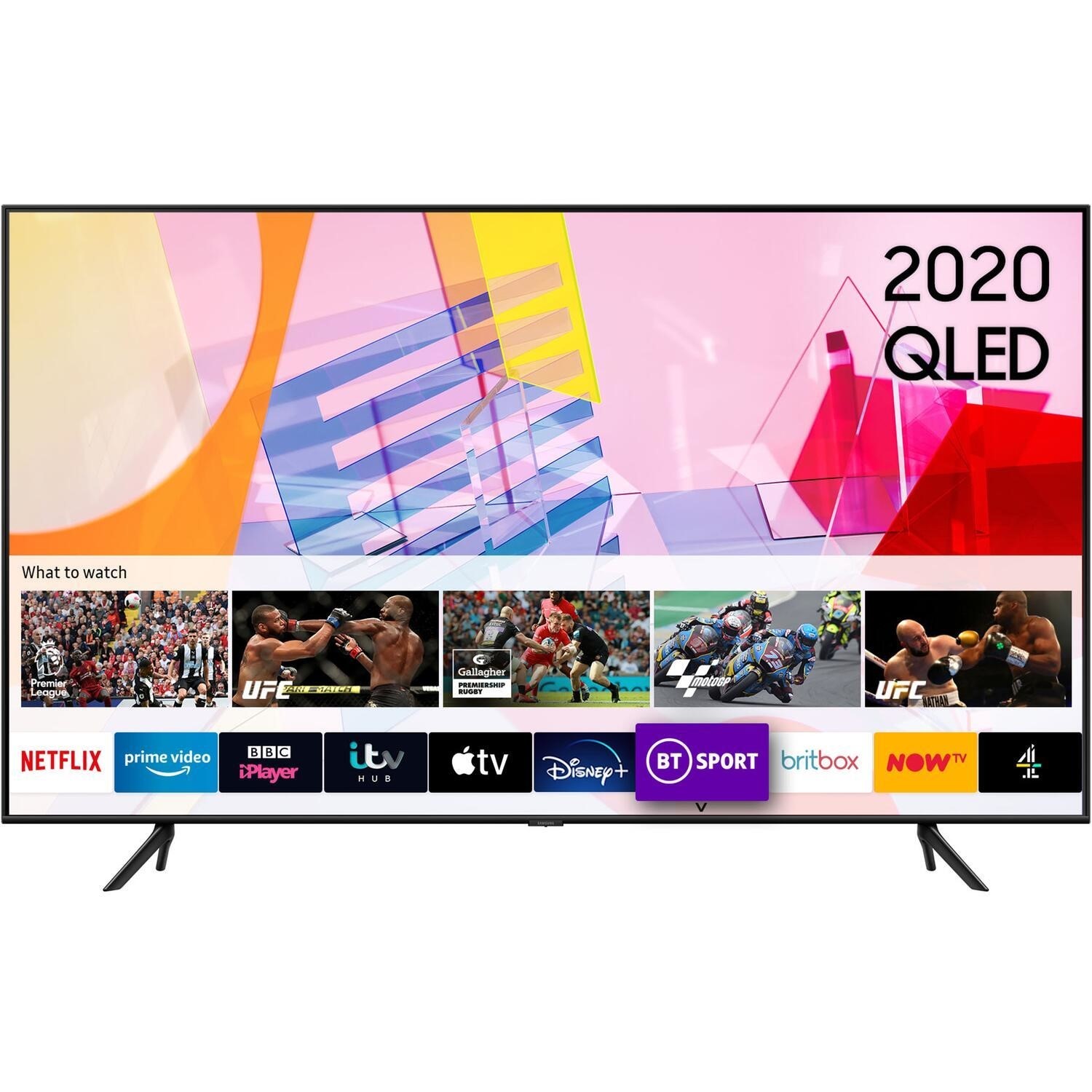 Refurbished Samsung 43 4K Ultra HD with HDR10+ QLED Freeview HD Smart TV without Stand
