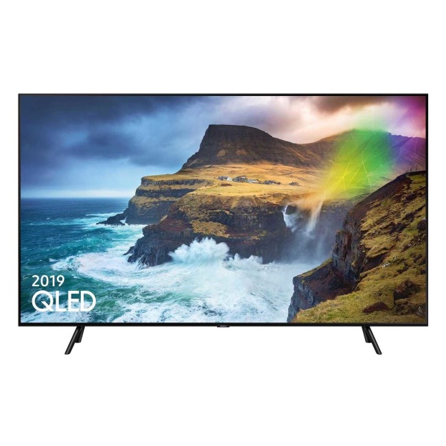 Refurbished Samsung 75" 4K Ultra HD with HDR 1000 QLED Freesat HD Smart TV