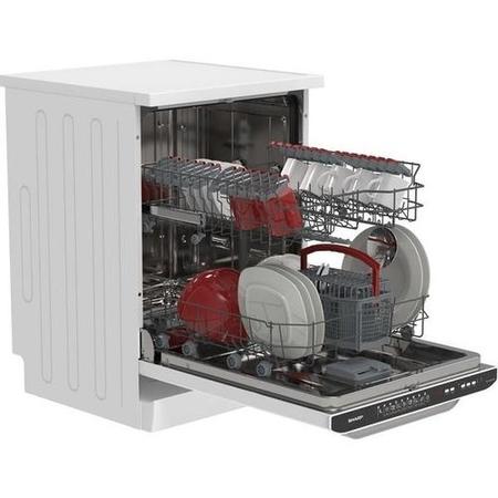 Refurbished Sharp QW-DX41F47EW-EN 13 Place Freestanding Dishwasher