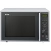 Sharp 40L 900W Digital Combination Microwave Oven and Grill - Silver &amp; Black