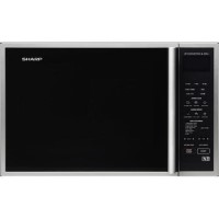 Sharp 40L Freestanding Combination Microwave Oven & Grill - Silver & Black