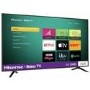 Refurbished Hisense Roku 43" 4K Ultra HD with HDR LED Freeview Play Smart TV without Stand