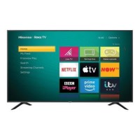 Refurbished Hisense Roku 43" 4K Ultra HD with HDR LED Smart TV