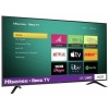 Refurbished Hisense Roku 65&quot; 4K Ultra HD with HDR LED Freeview Play Smart TV