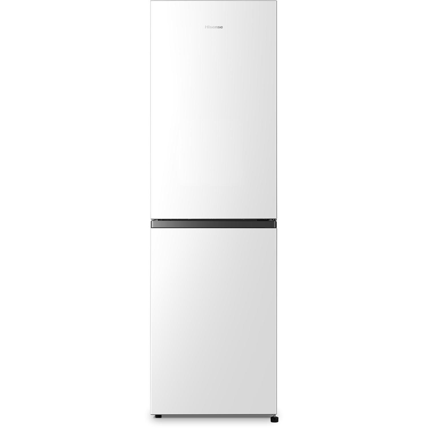 Hisense White 256 Litre 50/50 Freestanding Fridge Freezer - Size 56.2