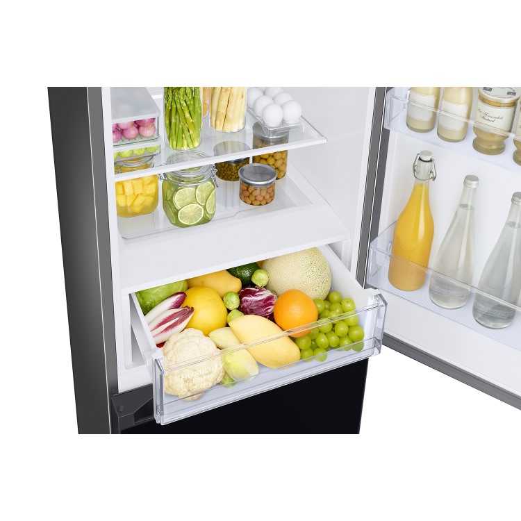 Samsung 344 Litre 60/40 Freestanding Fridge Freezer - Clean Black