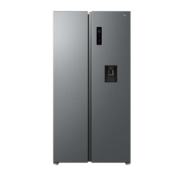 Refurbished TCL RC605SXD0UK Freestanding 605 Litre Frost Free American Fridge Freezer Stainless Steel