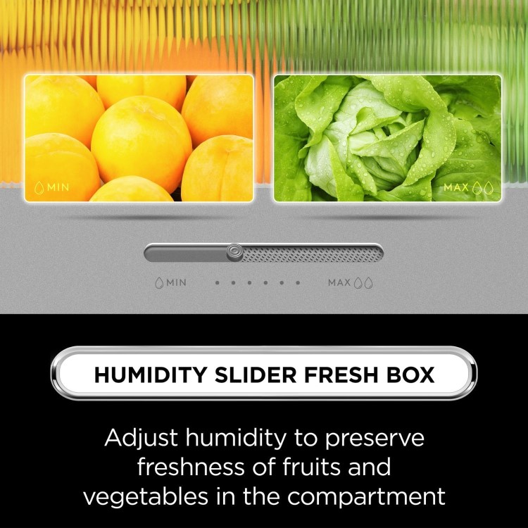 Refurbished TCL RC605SXD0UK Freestanding 605 Litre Frost Free American Fridge Freezer Stainless Steel