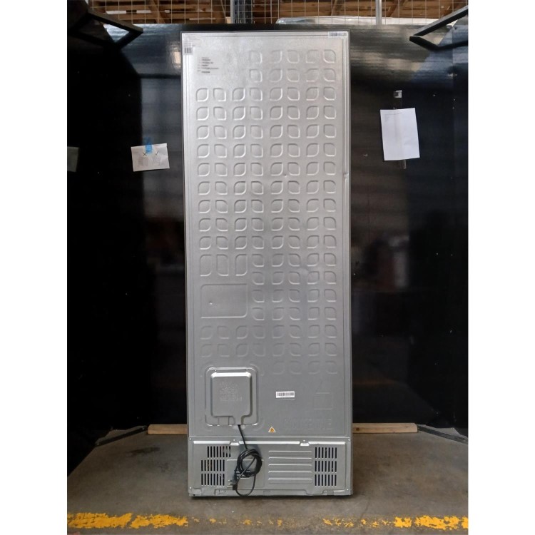 GRADE A2 - Hisense PureFlat 485 Litre French Style American Fridge Freezer - Stainless Steel