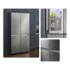 Samsung 647 Litre Four Door American Fridge Freezer With Beverage Centre  - Refined Inox&#160;