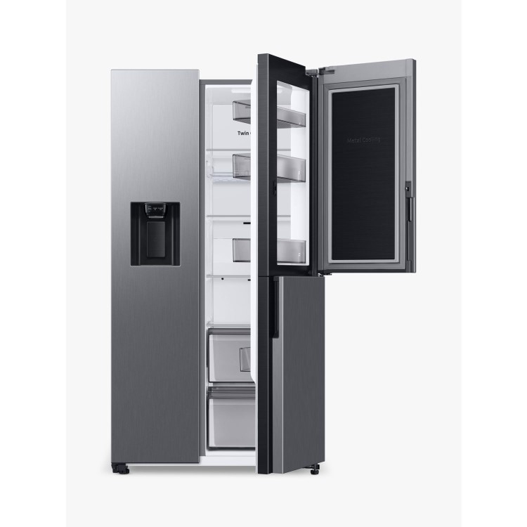 Refurbished Samsung Series 9 RH68B8830S9/EU Freestanding 627 Litre Frost Free American Fridge Freezer Stainless Steel