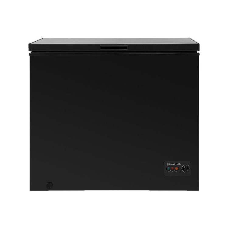 Refurbished Russell Hobbs RHCF198B Black 198 Litre Freestanding Chest Freezer