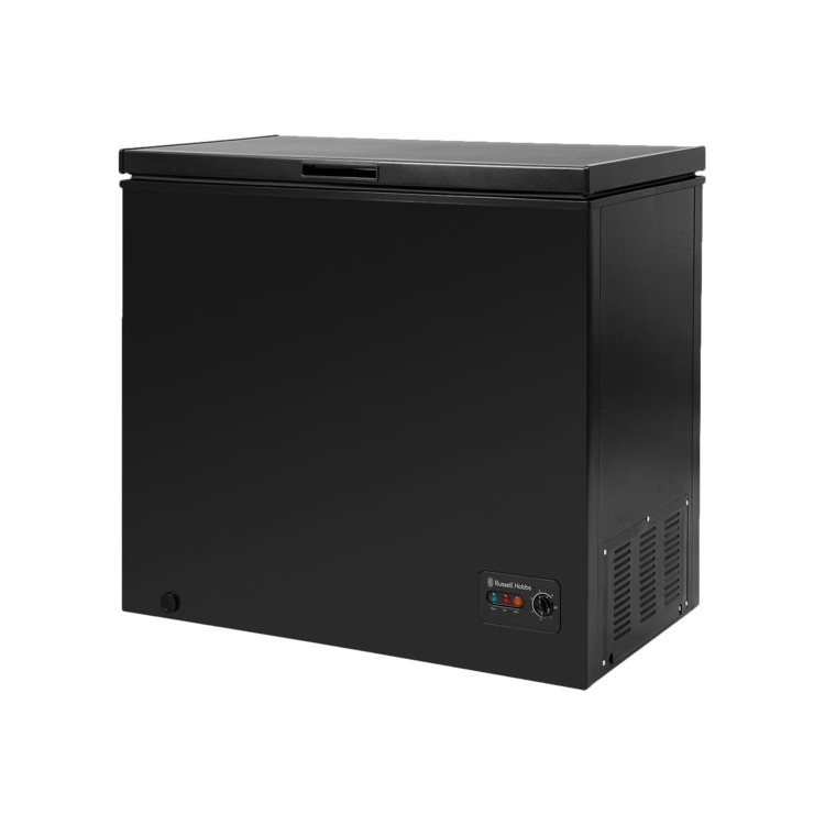 Refurbished Russell Hobbs RHCF198B Black 198 Litre Freestanding Chest Freezer