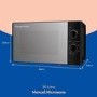 GRADE A2 - Russell Hobbs RHM2047B 20 Litres Microwave - Black