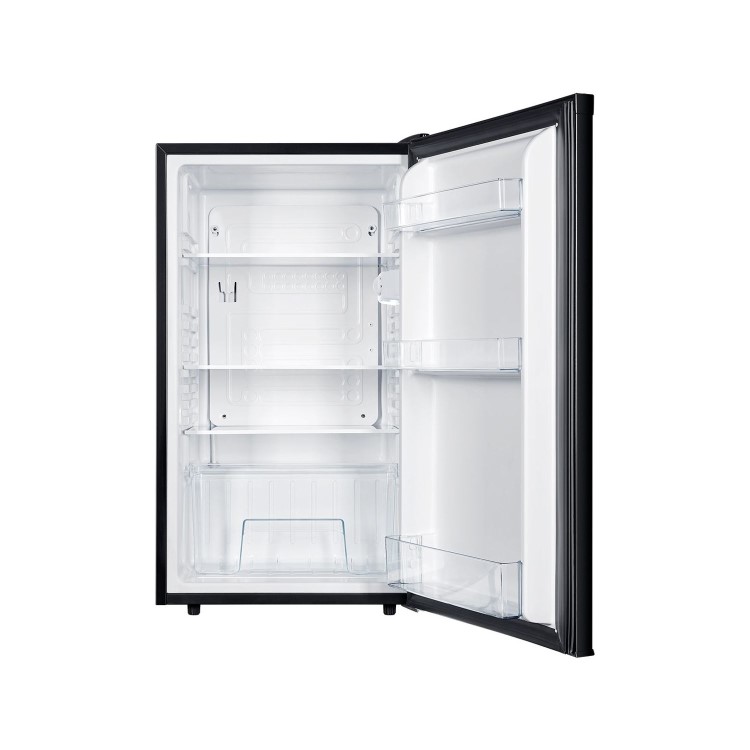 Refurbished IceKing RL114BKE Integrated 90 Litre Under Counter Larder Fridge Black
