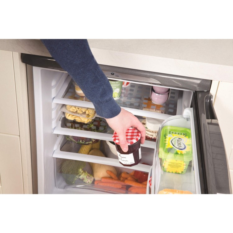 GRADE A1 - Hotpoint RLA36G 60cm Wide Freestanding Under Counter Fridge - Graphite