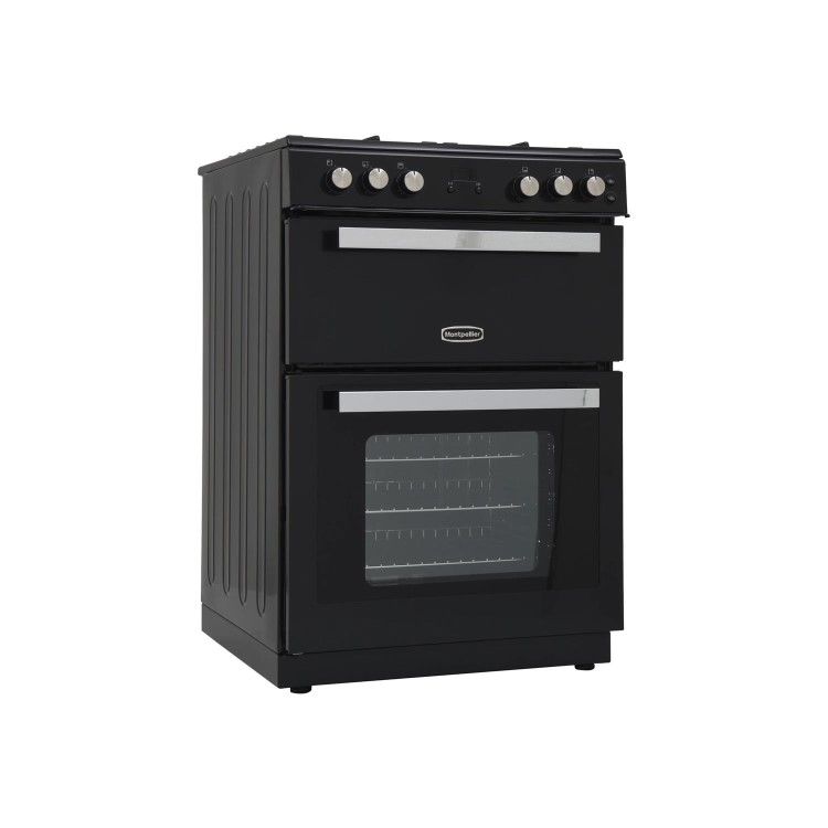 Refurbished Montpellier RMC61GOK 60cm 4 Burners Gas Range Cooker