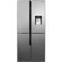 Hisense 431 Litre American Fridge Freezer - Stainless steel