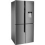 Hisense 431 Litre American Fridge Freezer - Stainless steel